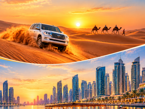 4 Nights Dubai Holiday Package with City Tour & Desert Safari