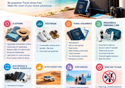 What to Pack for Dubai: The Ultimate Holiday Packing Checklist